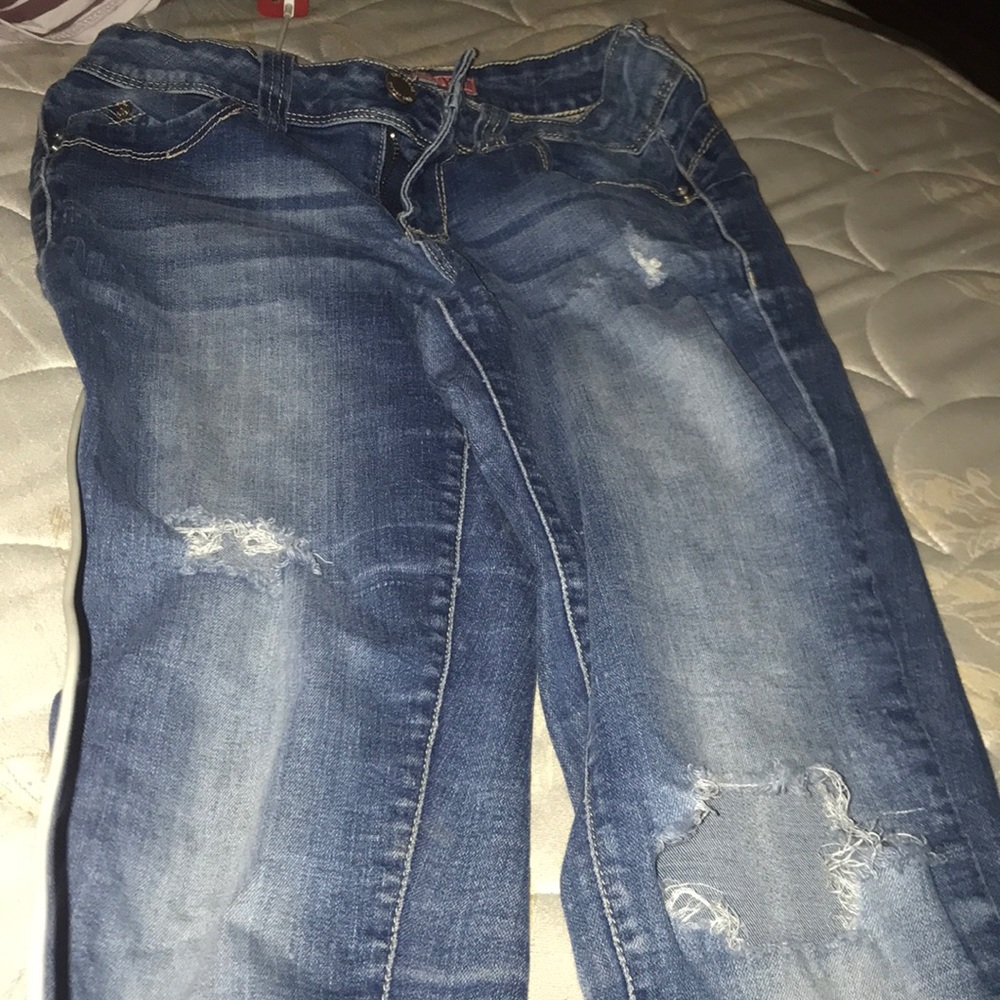 Ripped jeans